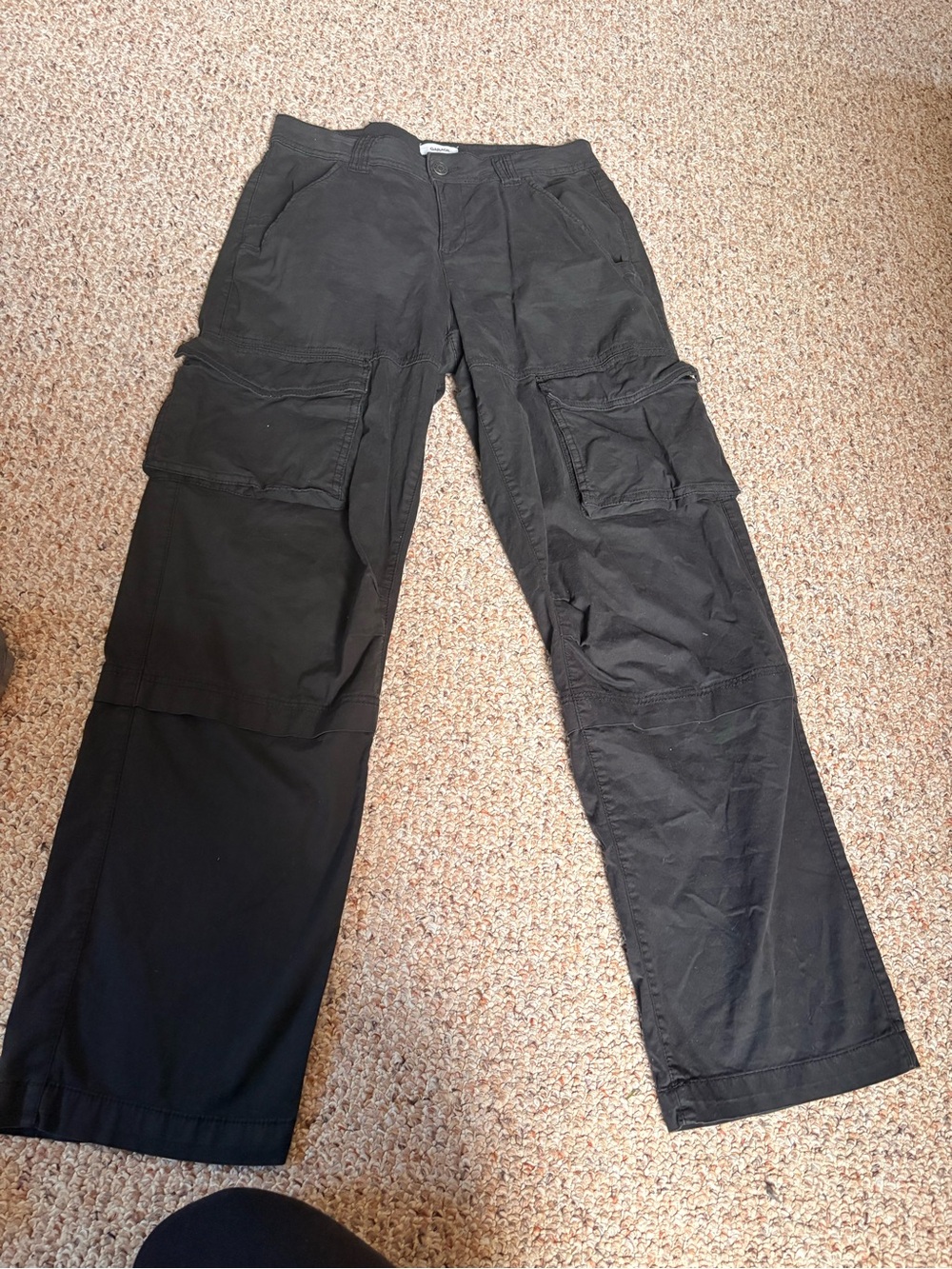 Garage Black Cargo Pants - Worn Once